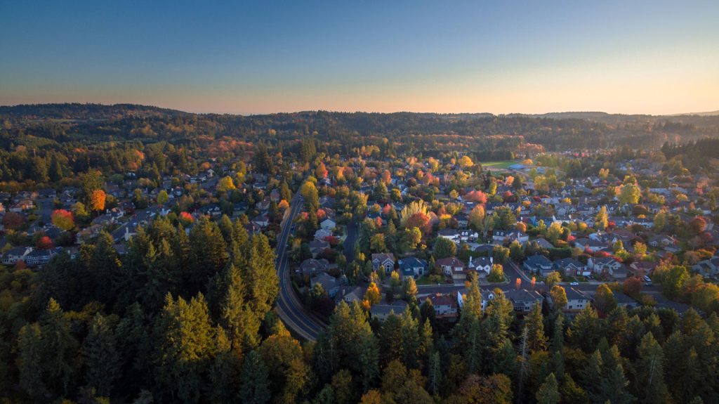 a photo showing a city affected by drug addiction