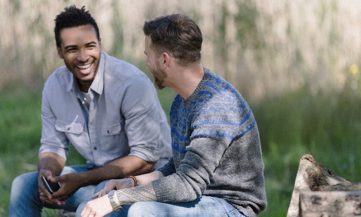 men discuss benefits of daily positive affirmations