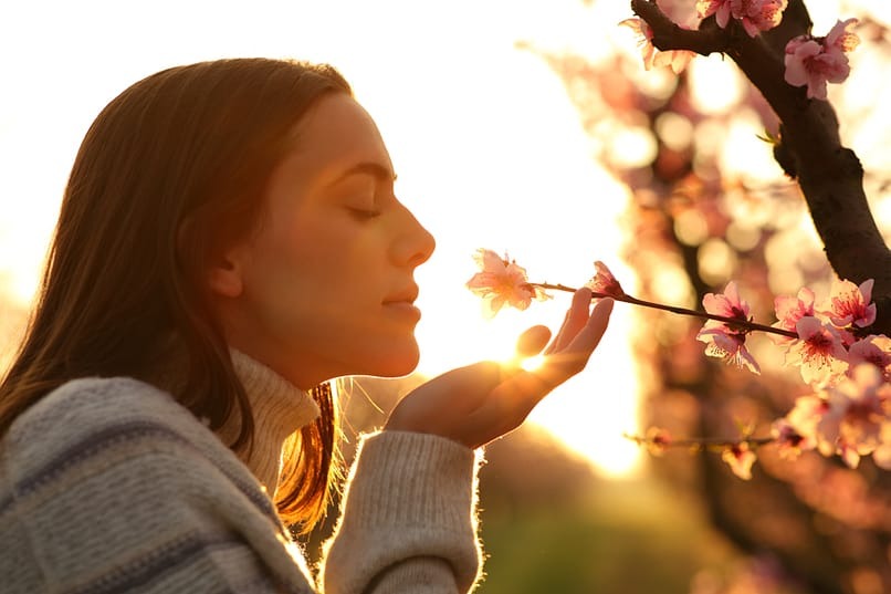 Woman enjoying fun activities outdoors