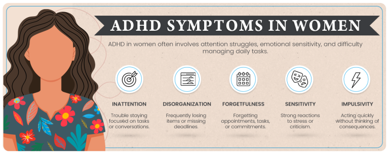 ADHD Symptoms in Women: Signs and Treatment Options