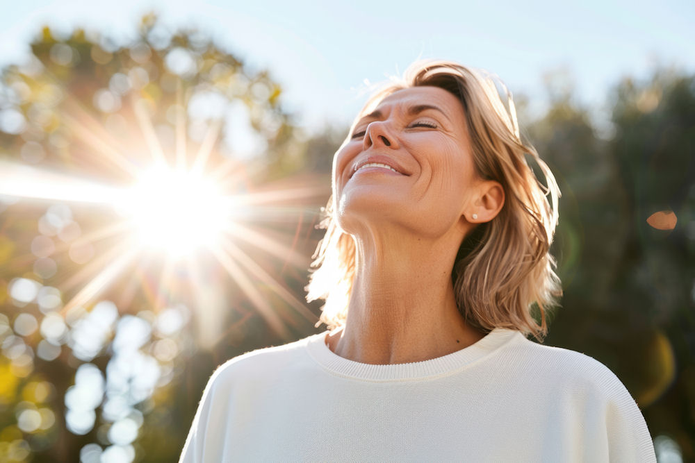 woman in recovery