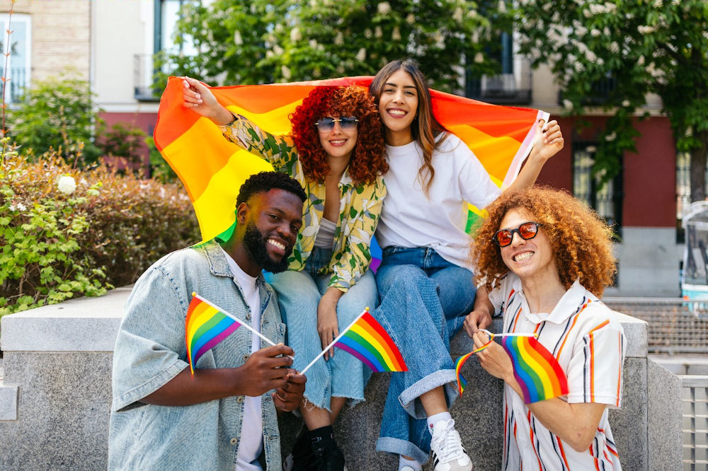a woman in therapy for lgbtq treatment
