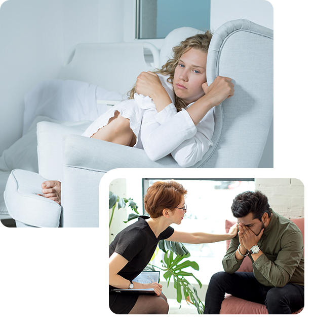 patient in trauma-focused cbt treatment program