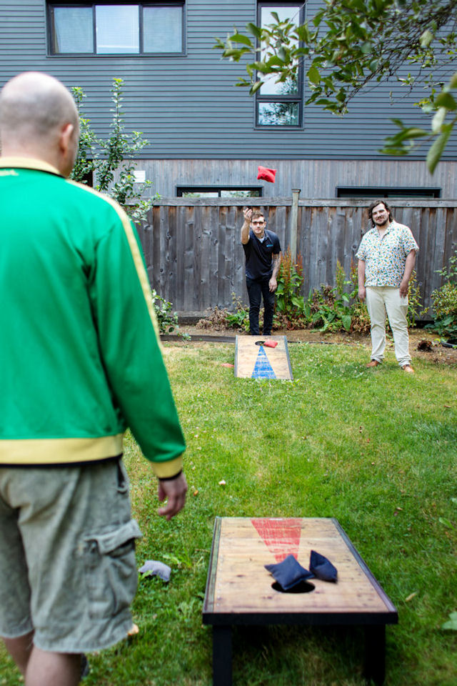 resident attending activities in sober living house