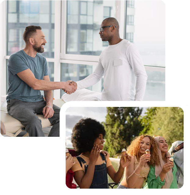 Photo of individuals covered by GEHA insurance
