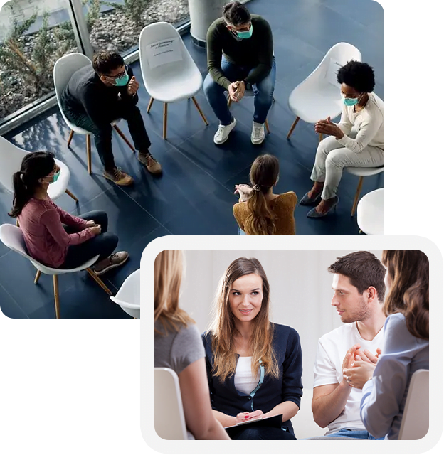 patients receiving intensive outpatient program treatment