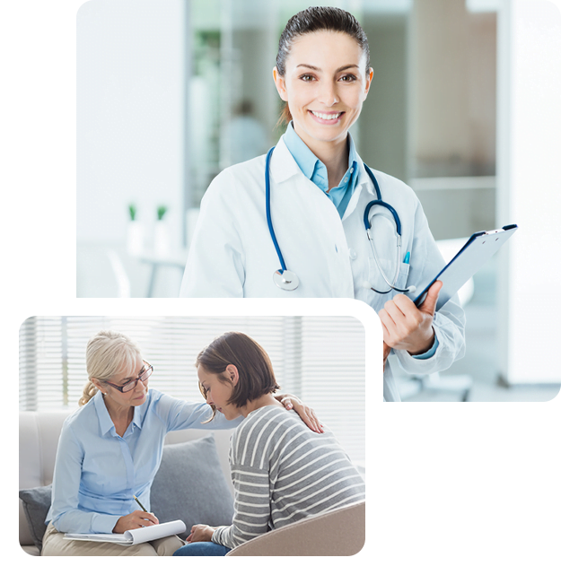 depression-treatment-center-portland Therapist guiding patient through depression treatment session